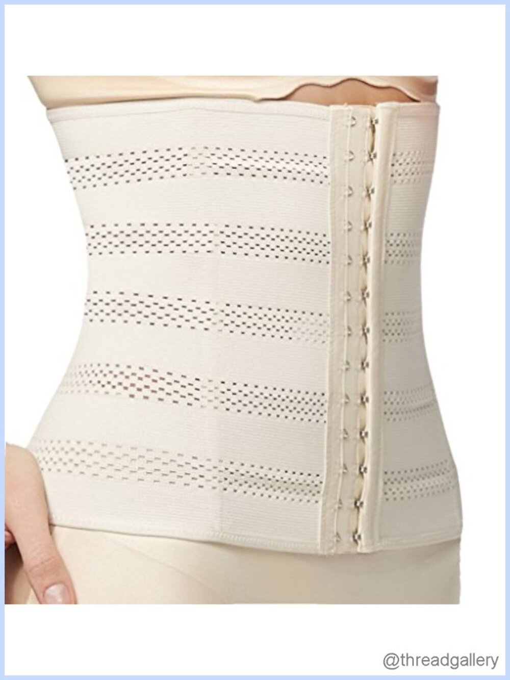 Breathable Elastic Corset Waist Trainer Cincher Belt Shapewear